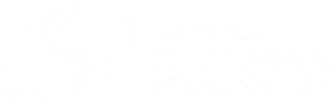 Logo Empresa Socialmente Responsable Blanco